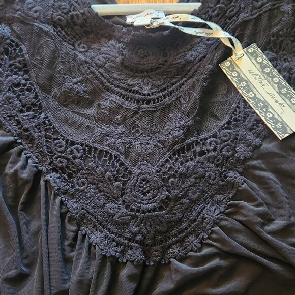 New Whimsigoth Festival Bell sleeve  Lace Top - Picture 3 of 7